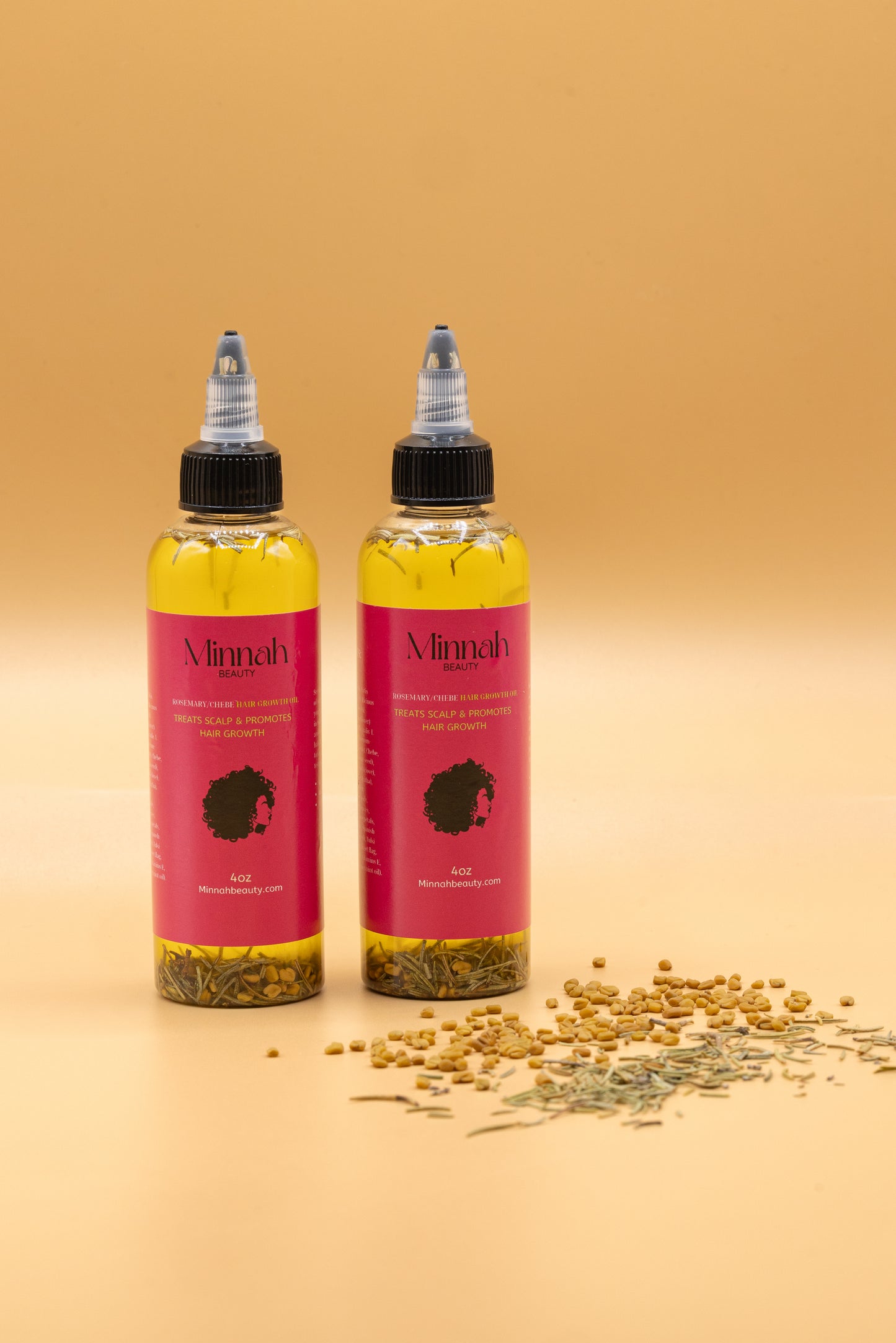 Herbal Hair Growth Oil 2-in-1 Bundle